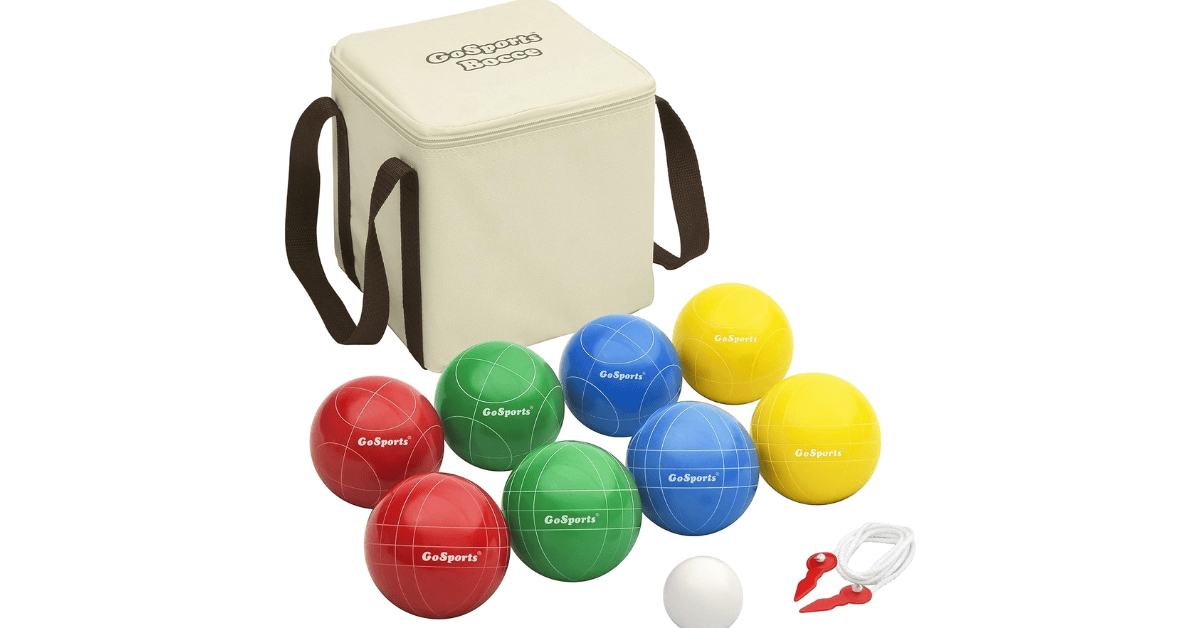 Top 4 Color Bocce Ball Set in 2024